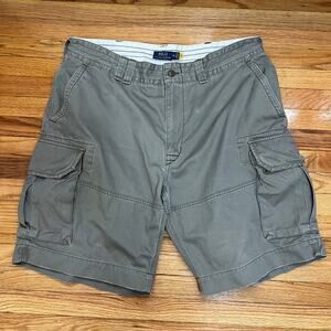 Polo Ralph Lauren Faded Gray Cargo Shorts Size Men's 40